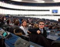 Fotografia: Parlament Europejski w Strasburgu, Euroscola Day 2009